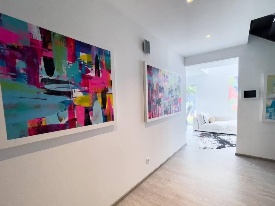 Villa Dreamy Vibes Mit Privatem Pool & Rheinblick Niederkassel Exteriör bild