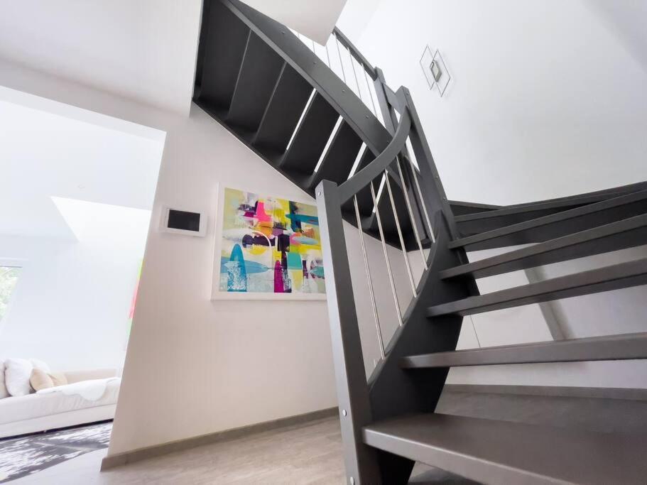 Villa Dreamy Vibes Mit Privatem Pool & Rheinblick Niederkassel Exteriör bild